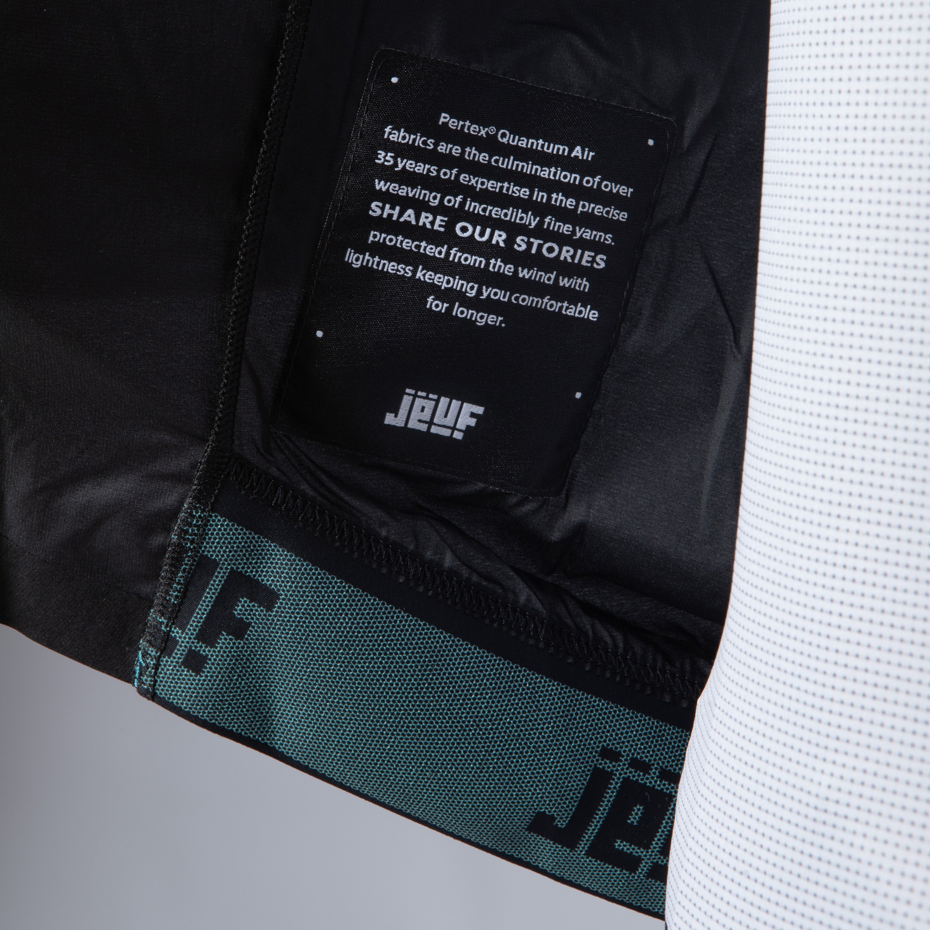 Giacca Jëuf Pro Windproof Pertex - Nero - F