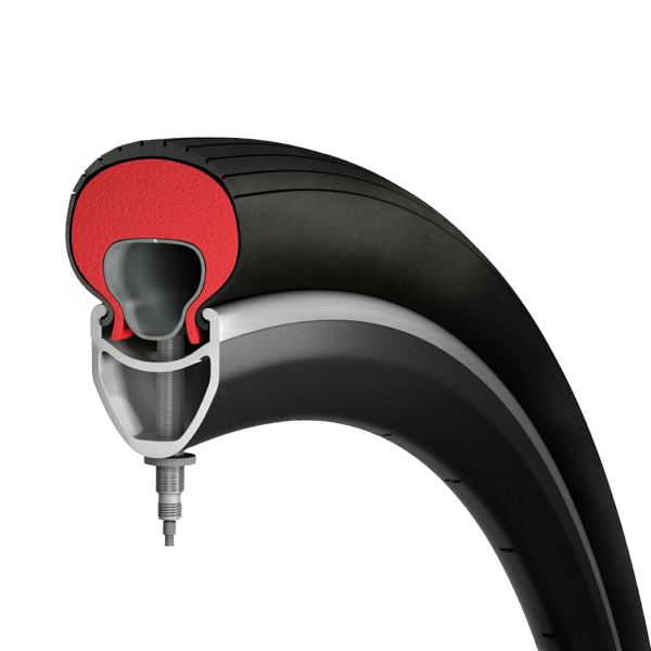 Inserti Tannus ARMOUR Per Pneumatici Tubeless - Mousse Protezione Cerchio Gravel Bici, Ammortizzatori, No Assorbimento Sealant - Foto 5