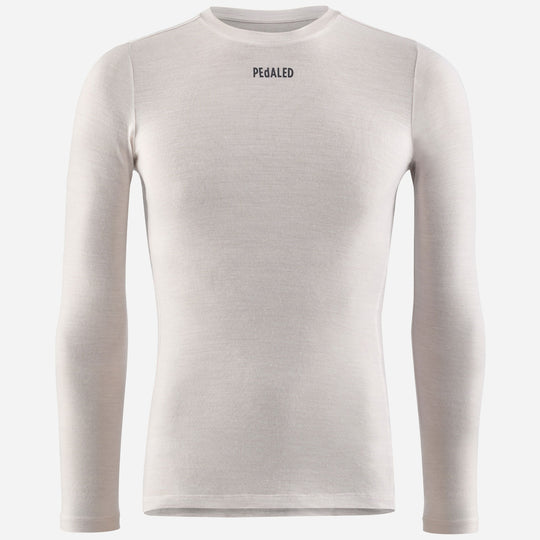 Pedaled Element Merino long sleeved undershirt - Beige