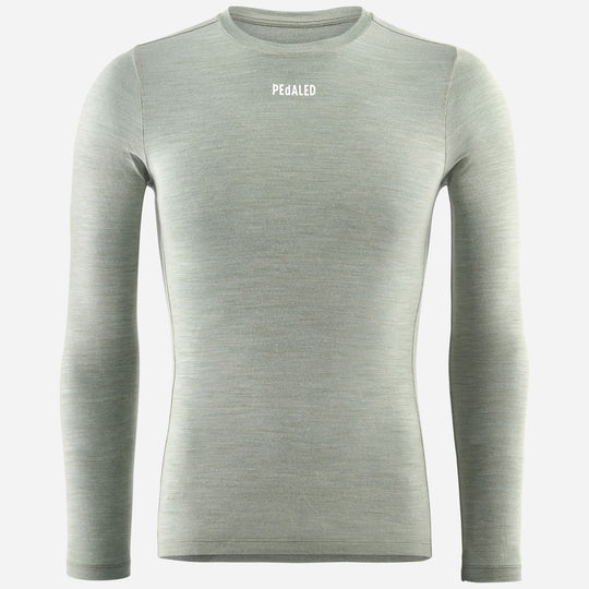 Pedaled Element Merino long sleeved undershirt - Green