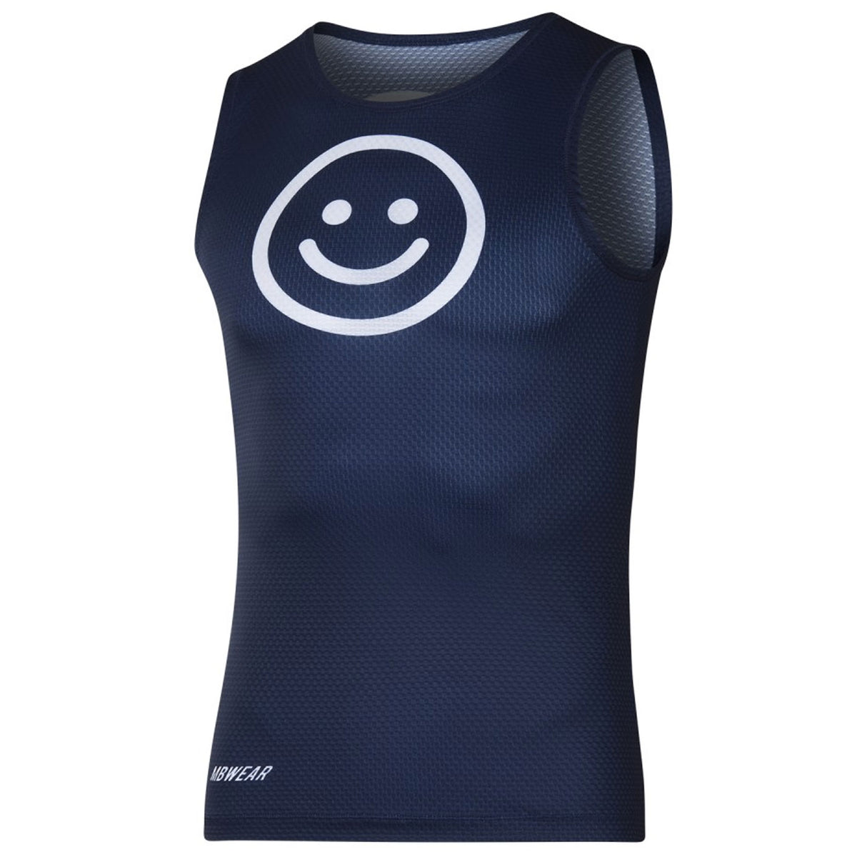 Maglia intima senza maniche MBwear Smile - Blu - O