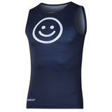 Maglia intima senza maniche MBwear Smile - Blu - O
