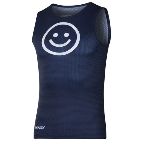 Maglia intima senza maniche MBwear Smile - Blu - O