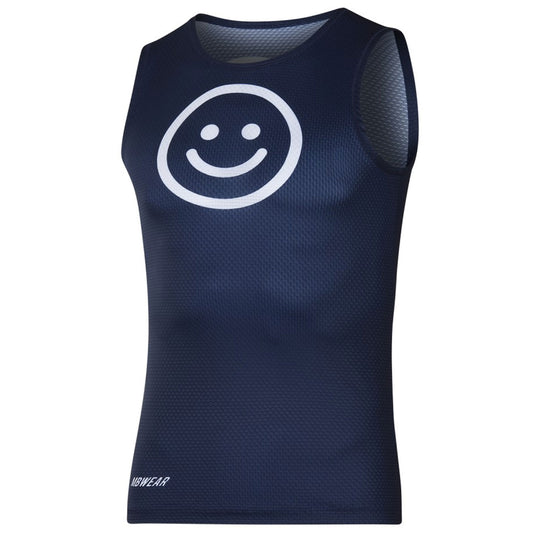 Ropa interior sin mangas MBwear Smile - Azul