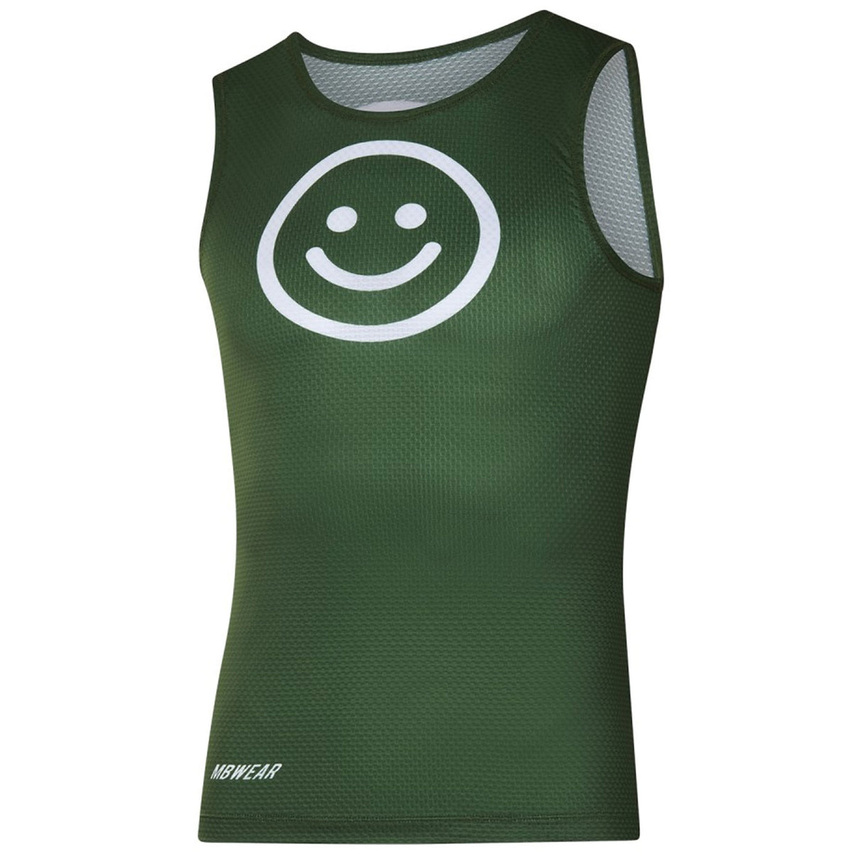 Maglia intima senza maniche MBwear Smile - Verde - H