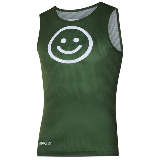 Ropa interior sin mangas MBwear Smile - Verde