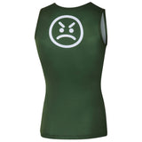 Maglia intima senza maniche MBwear Smile - Verde - I