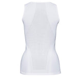 Camiseta interior mujer sin mangas Odlo Performance Breathe X-Light - Blanco