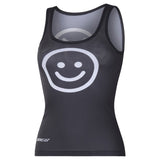 Maglia intima donna senza maniche MBwear Smile - Nero - H