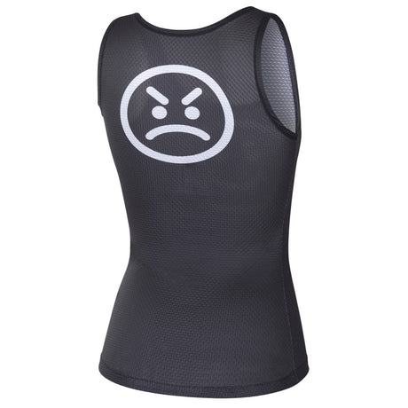 Maglia intima donna senza maniche MBwear Smile - Nero - I