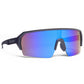 Demon Kid Vision Brille - Matt Schwarz Blau