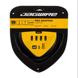 Jagwire Pro Dropper-Sattelstützenzug-Set 3 mm - Schwarz