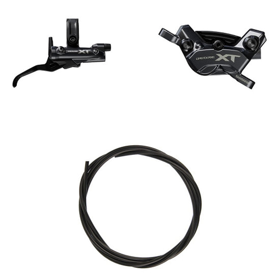 Shimano Deore XT BRM8220JTBLM8200 Hydraulic Disc Brake Kit - Rear