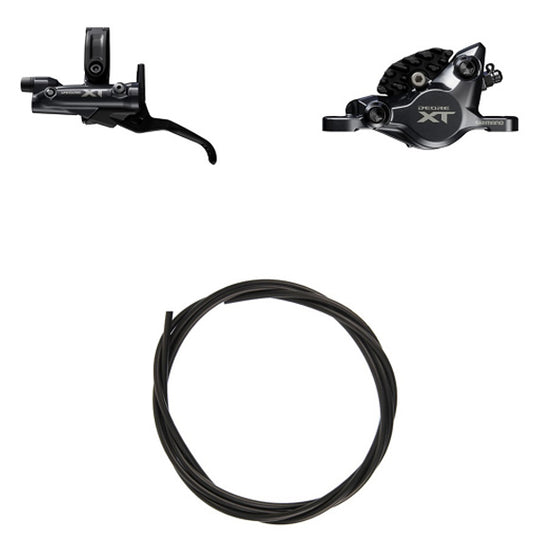 Shimano Deore XT BRM8200JTBLM8200 Hydraulic Disc Brake Kit - Front
