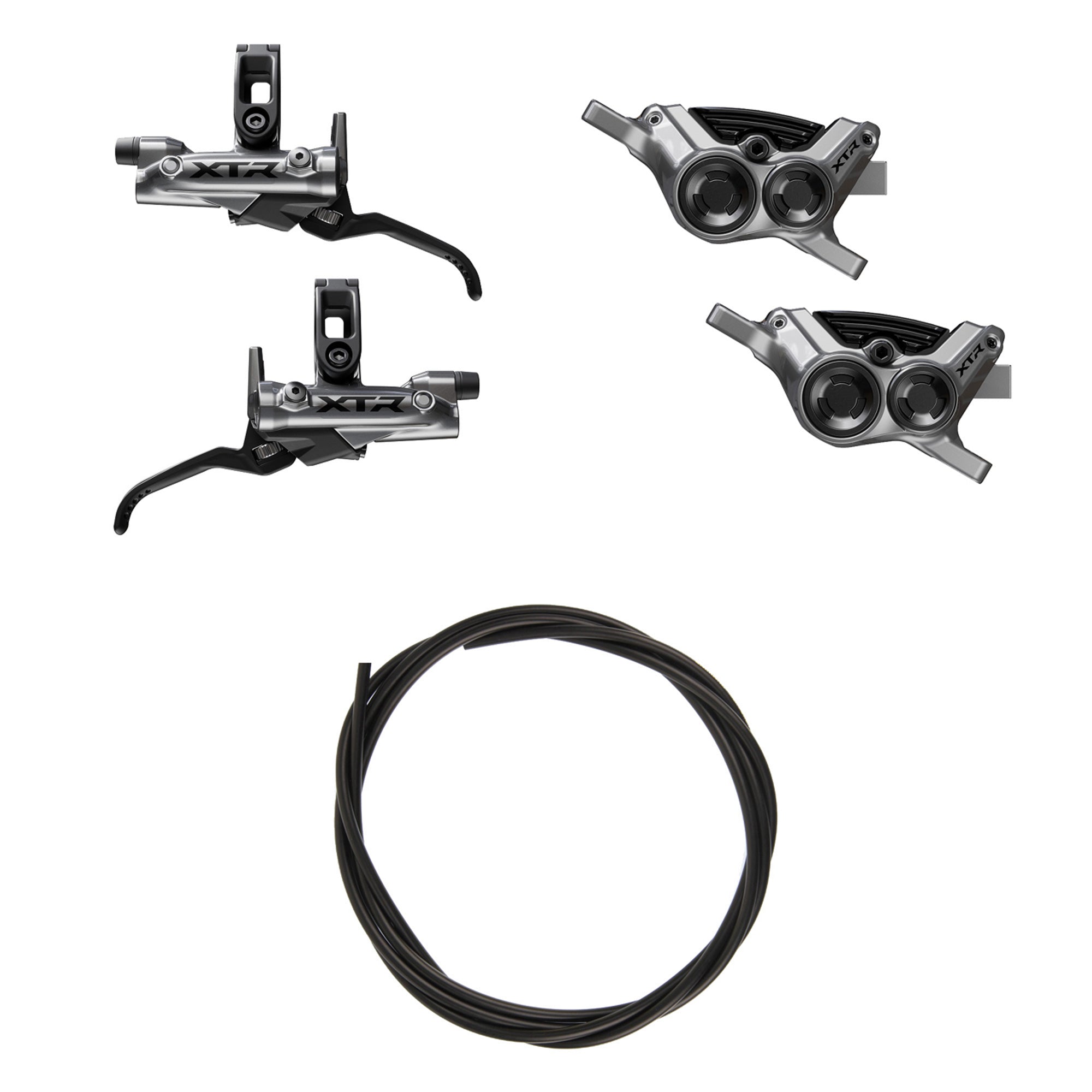 freno a disco idraulico anteriore m4100 2 pistoncini SHIMANO freni mtb freno a disco idraulico anteriore m4100 2 pistoncini SHIMANO freni mtb