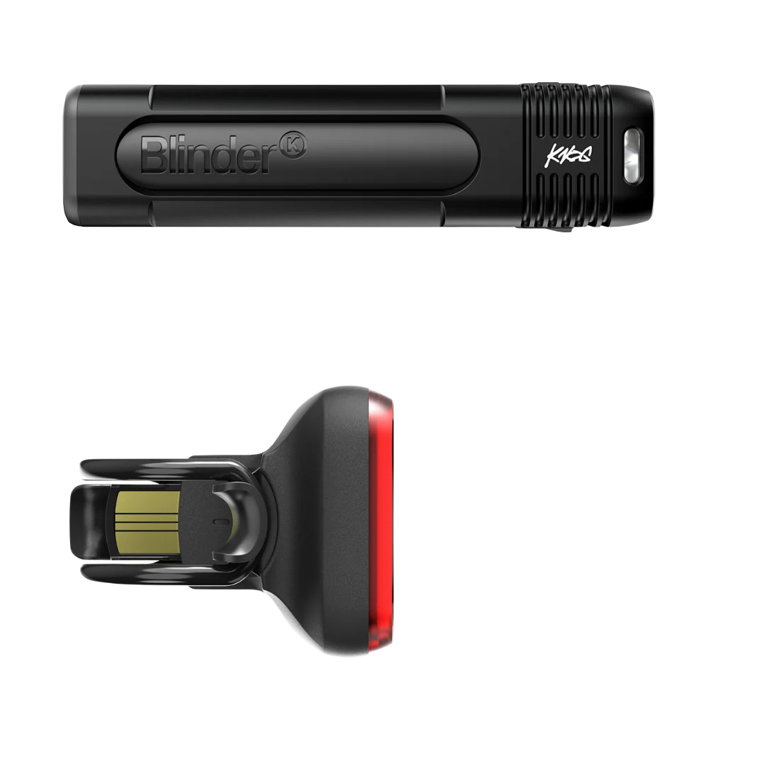 Kit luci Knog Blinder 1000 + Blinder Square Rear Knog