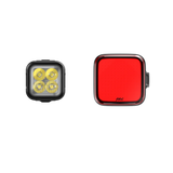 Kit luci Knog Blinder 1000 + Blinder Square Rear Knog