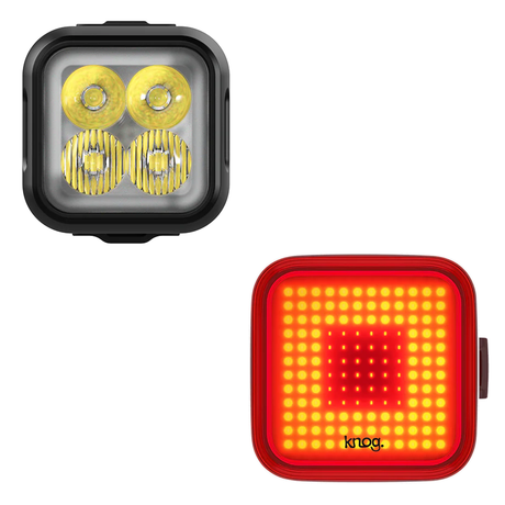 Kit luci Knog Blinder 900 + Blinder Square Rear Knog