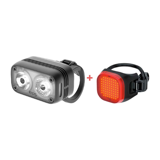 Knog Combo Blinder Road 400 + Blinder mini rear light kit