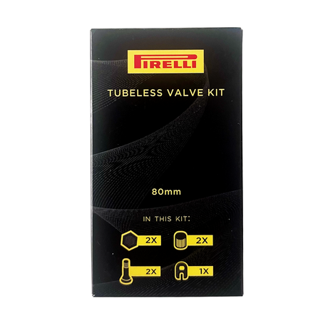Kit valvole Tubeless Pirelli - 80 mm Pirelli