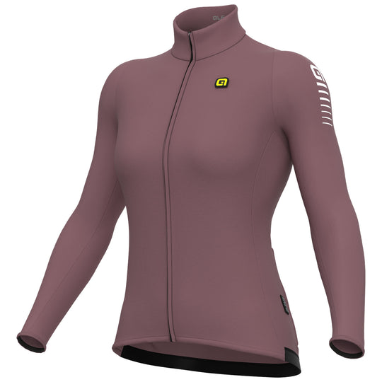 Maillot manches longues femme Ale R-EV1 Warm Race - Violet