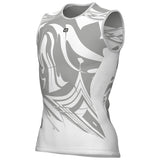 Maglia intima senza maniche Ale Etesia - Grigio - Q