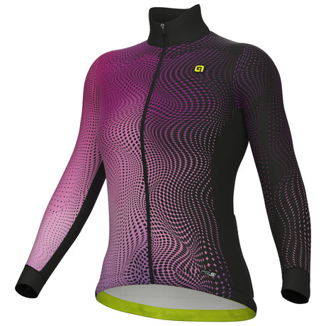 Maglia maniche lunghe donna Ale PR-S Circus - Fucsia - H