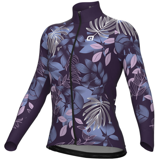 Maglia maniche lunghe donna Ale PR-E Green Garden - Viola
