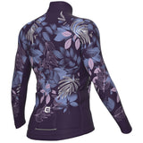 Maglia maniche lunghe donna Ale PR-E Green Garden - Viola - H