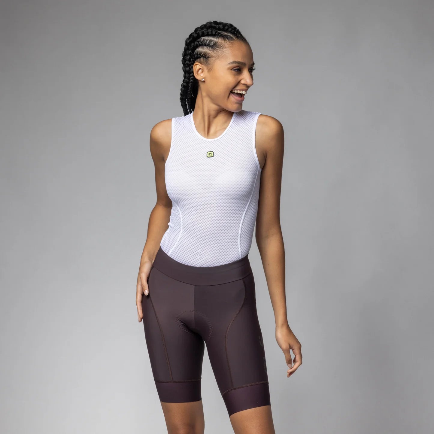 Pantaloncini donna Ale PR-E Magic Colour - Marrone - I