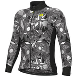 Maglia maniche lunghe Ale PRAGMA Over - Grigio - B