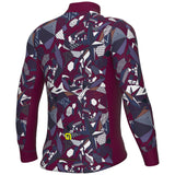 Maglia maniche lunghe Ale PRAGMA Over - Bordeaux - L