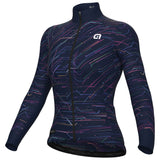 Maglia maniche lunghe donna Ale PR-E Byte - Blu - G