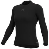 Maglia intima donna maniche lunghe Ale Grid - Nero - G