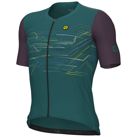 Maglia Ale PR-E Megabyte - Verde