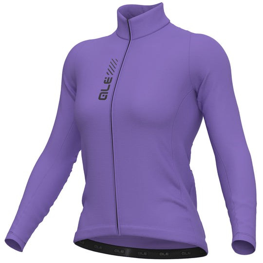 Ale Pragma Color Block women long sleeve jersey - Lilac