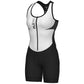 Body donna senza maniche Ale Pragma Color Block - Bianco - B