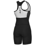 Body donna senza maniche Ale Pragma Color Block - Bianco - C