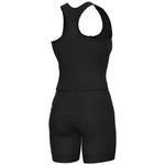 Ale Pragma Color Block woman sleeveless skinsuit - Black