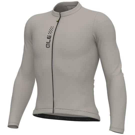 Ale Pragma Color Block long sleeve jersey - Grey