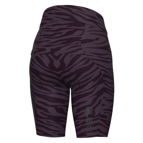 Pantaloncini donna Ale PR-E Sauvage - Viola scuro - G
