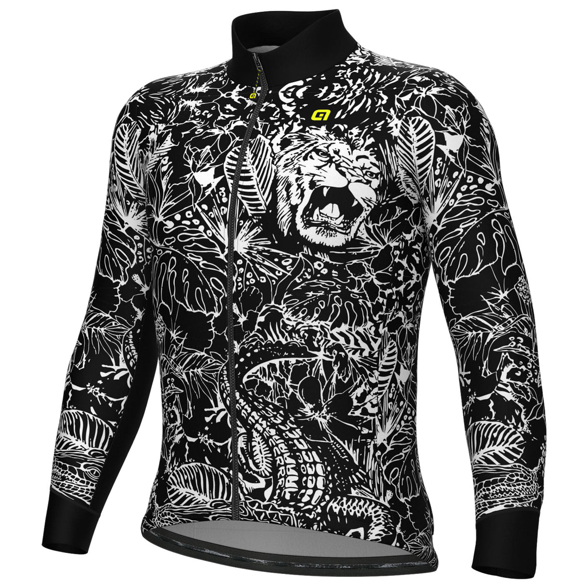 Maglia maniche lunghe Ale Pragma Safari - Nero - F