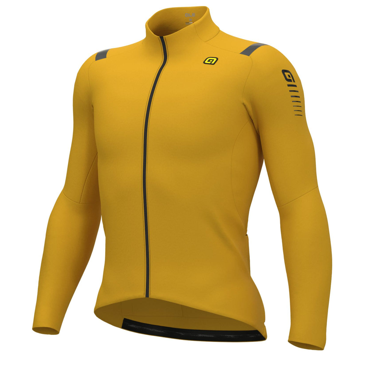 Maglia maniche lunghe Ale R-EV1 Warm Race - Giallo - B