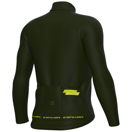Maglia maniche lunghe Ale PR-E Follow Me - Verde scuro - D