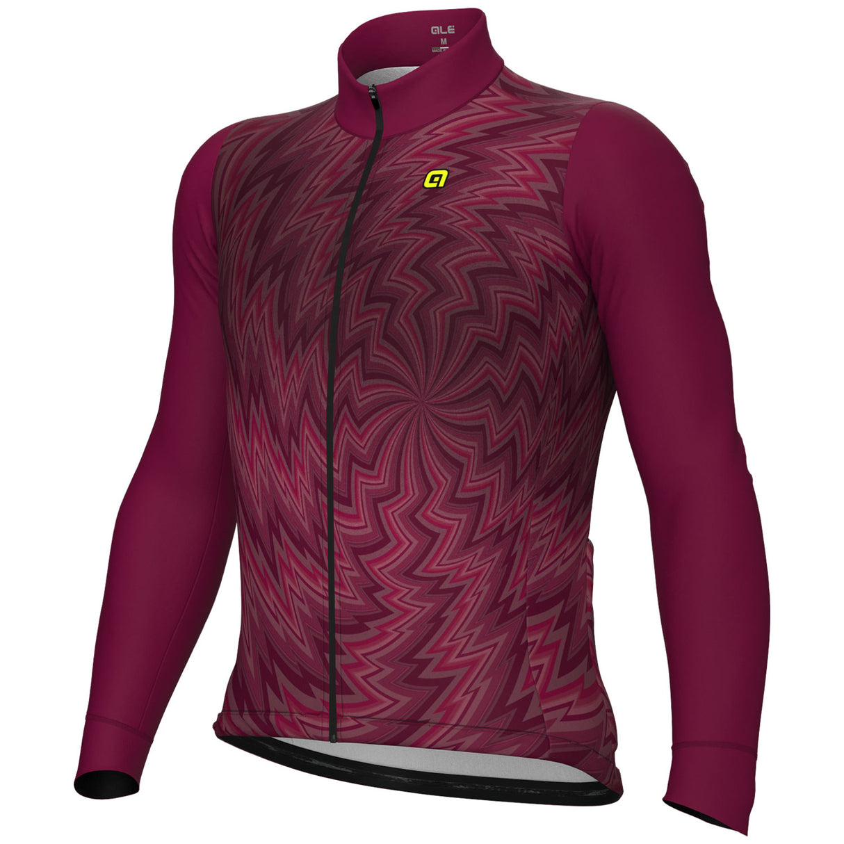 Maglia maniche lunghe Ale PR-E Liquid - Bordeaux - H