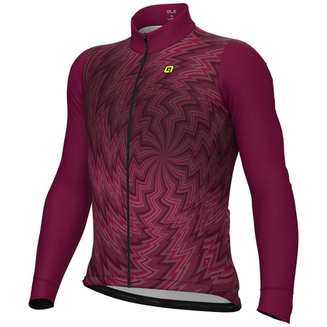 Maglia maniche lunghe Ale PR-E Liquid - Bordeaux - H