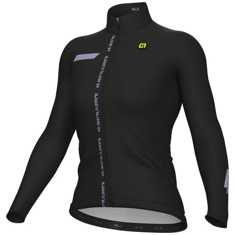 Maglia maniche lunghe donna Ale PR-E Follow Me - Nero - H