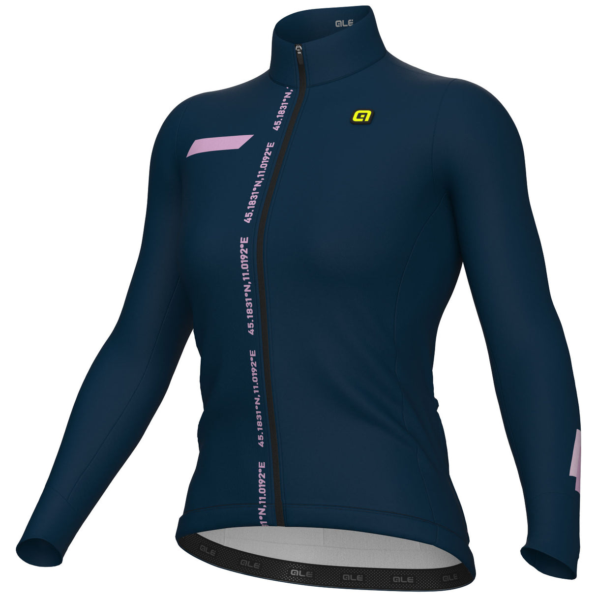Maglia maniche lunghe donna Ale PR-E Follow Me - Blu - M