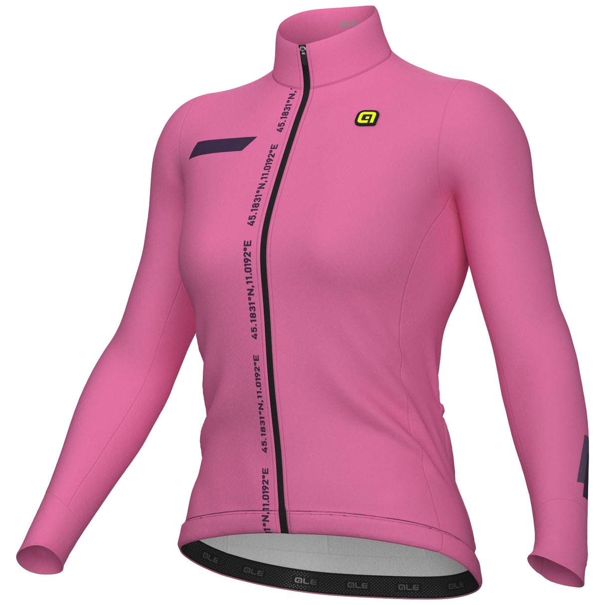 Maglia maniche lunghe donna Ale PR-E Follow Me - Rosa - L