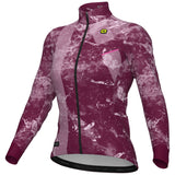 Maglia maniche lunghe donna Ale PR-E Icy - Bordeaux - N